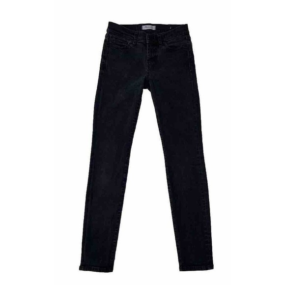 Madewell‎ Skinny Skinny Jeans Women's Size 26 Black Denim Rinse 5-Pocket - Picture 1 of 10
